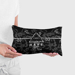 Подушка-антистресс 30 Seconds to Mars - poster, цвет: 3D-принт — фото 2