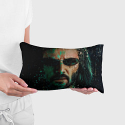 Подушка-антистресс Matrix - Keanu Reeves, цвет: 3D-принт — фото 2