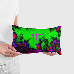 Подушка-антистресс Monster Energy flame, цвет: 3D-принт — фото 2