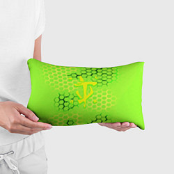 Подушка-антистресс Doom кислотные соты лого, цвет: 3D-принт — фото 2