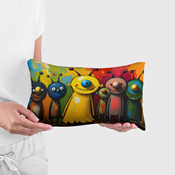 Подушка-антистресс Арт с человечками, цвет: 3D-принт — фото 2