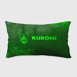 Подушка-антистресс Kuromi - green gradient по-горизонтали, цвет: 3D-принт