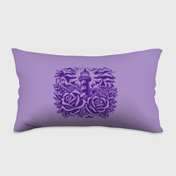 Подушка-антистресс Маяк с розами и корабли, цвет: 3D-принт