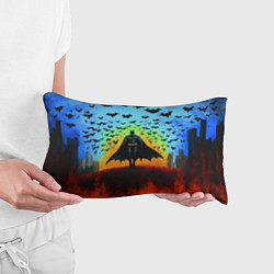 Подушка-антистресс Бэтмен и летучие мыши, цвет: 3D-принт — фото 2