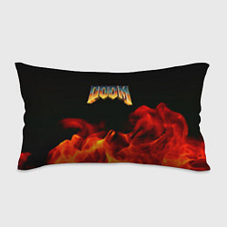 Подушка-антистресс Doom огненная текстура, цвет: 3D-принт