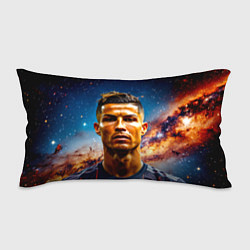 Подушка-антистресс Криштиану Роналду в космосе, цвет: 3D-принт