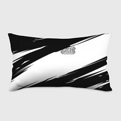 Подушка-антистресс PUBG черно белые краски, цвет: 3D-принт