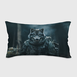 Подушка-антистресс Солдат волк, цвет: 3D-принт