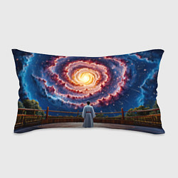 Подушка-антистресс Айкидоист в космосе, цвет: 3D-принт