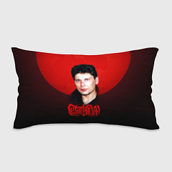 Подушка-антистресс Юрий Клинских красная луна, цвет: 3D-принт