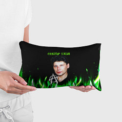 Подушка-антистресс Сектор газа зеленый огонь, цвет: 3D-принт — фото 2