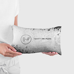 Подушка-антистресс Twenty One Pilots - white gradient по-горизонтали, цвет: 3D-принт — фото 2
