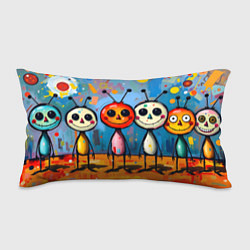 Подушка-антистресс Инопланетные человечки, цвет: 3D-принт