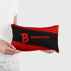 Подушка-антистресс Beastars - red gradient по-горизонтали, цвет: 3D-принт — фото 2