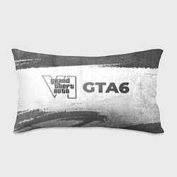 Подушка-антистресс GTA6 - white gradient по-горизонтали, цвет: 3D-принт