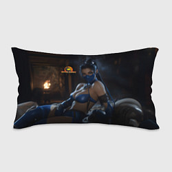 Подушка-антистресс Загадочная Китана, цвет: 3D-принт