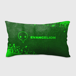Подушка-антистресс Evangelion - green gradient по-горизонтали, цвет: 3D-принт