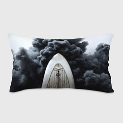 Подушка-антистресс Сапборд в черном дыму, цвет: 3D-принт