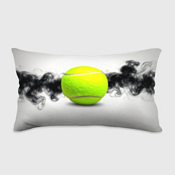 Подушка-антистресс Теннисный мяч и черный дым, цвет: 3D-принт