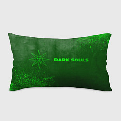 Подушка-антистресс Dark Souls - green gradient по-горизонтали, цвет: 3D-принт