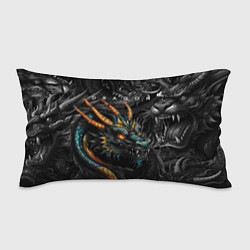 Подушка-антистресс Японский дракон татуировка, цвет: 3D-принт
