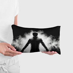 Подушка-антистресс Черный фехтовальщик, цвет: 3D-принт — фото 2