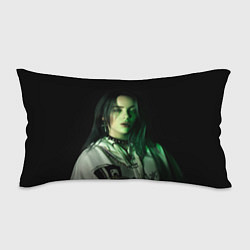 Подушка-антистресс Billie Eilish with cross, цвет: 3D-принт