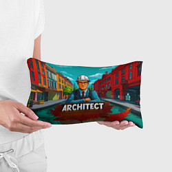 Подушка-антистресс Architect, цвет: 3D-принт — фото 2