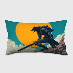 Подушка-антистресс Киберчеловек-волк, цвет: 3D-принт