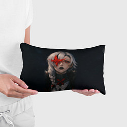 Подушка-антистресс Арлекино реализм, цвет: 3D-принт — фото 2