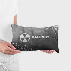 Подушка-антистресс Fallout - grey gradient по-горизонтали, цвет: 3D-принт — фото 2