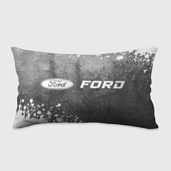 Подушка-антистресс Ford - grey gradient по-горизонтали, цвет: 3D-принт