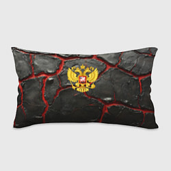 Подушка-антистресс Герб России черные плиты