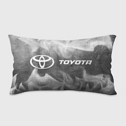 Подушка-антистресс Toyota - grey gradient по-горизонтали, цвет: 3D-принт