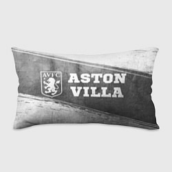Подушка-антистресс Aston Villa - grey gradient по-горизонтали, цвет: 3D-принт