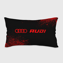 Подушка-антистресс Audi - red gradient по-горизонтали, цвет: 3D-принт