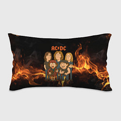 Подушка-антистресс ACDC в мультяшном стиле, цвет: 3D-принт