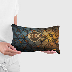 Подушка-антистресс ACDC винтажный логотип, цвет: 3D-принт — фото 2