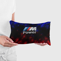 Подушка-антистресс Неоновый БМВ спорт, цвет: 3D-принт — фото 2