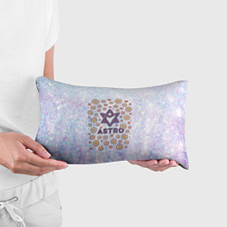 Подушка-антистресс Astro логотип - ромашки и сердечки, цвет: 3D-принт — фото 2