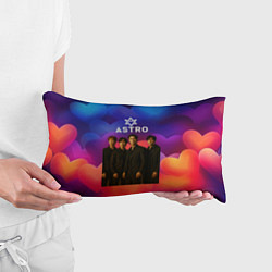 Подушка-антистресс Astro на фоне сердечек, цвет: 3D-принт — фото 2