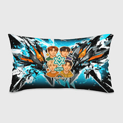 Подушка-антистресс Astro коллаж из стикеров, цвет: 3D-принт