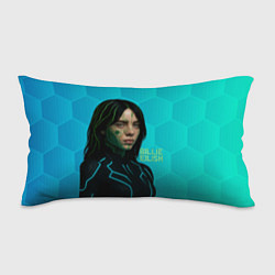 Подушка-антистресс Билли Айлиш киберпанк, цвет: 3D-принт