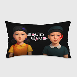 Подушка-антистресс Squid Game 3, цвет: 3D-принт
