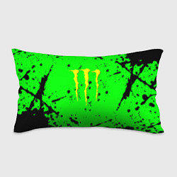 Подушка-антистресс Monster energy кислотные брызги, цвет: 3D-принт