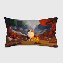 Подушка-антистресс Котик в кубическом мире