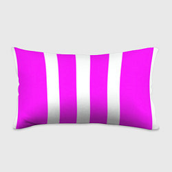 Подушка-антистресс Color white pink line, цвет: 3D-принт