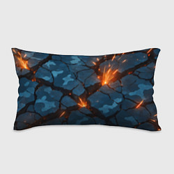 Подушка-антистресс Разлом камуфляжный плит, цвет: 3D-принт