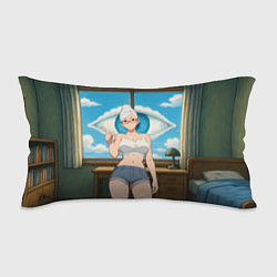 Подушка-антистресс Dandadan Seiko в комнате указывает, цвет: 3D-принт