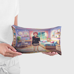Подушка-антистресс Дандадан Сиратори Айра смущается, цвет: 3D-принт — фото 2